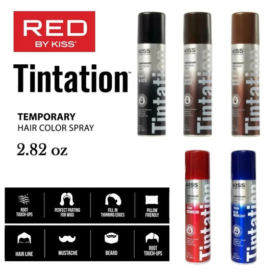 RED by KISS Tintation Temporary Hair Color Spray benefits and uses
