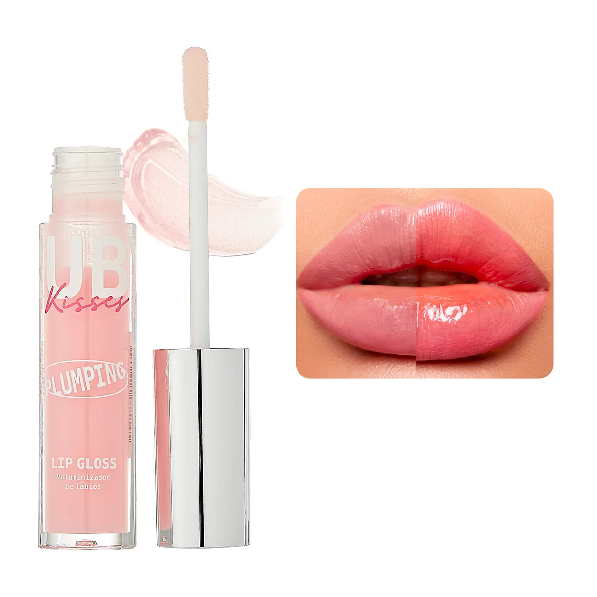 Ruby Kisses Plumping Lip Gloss - Pink Glacier