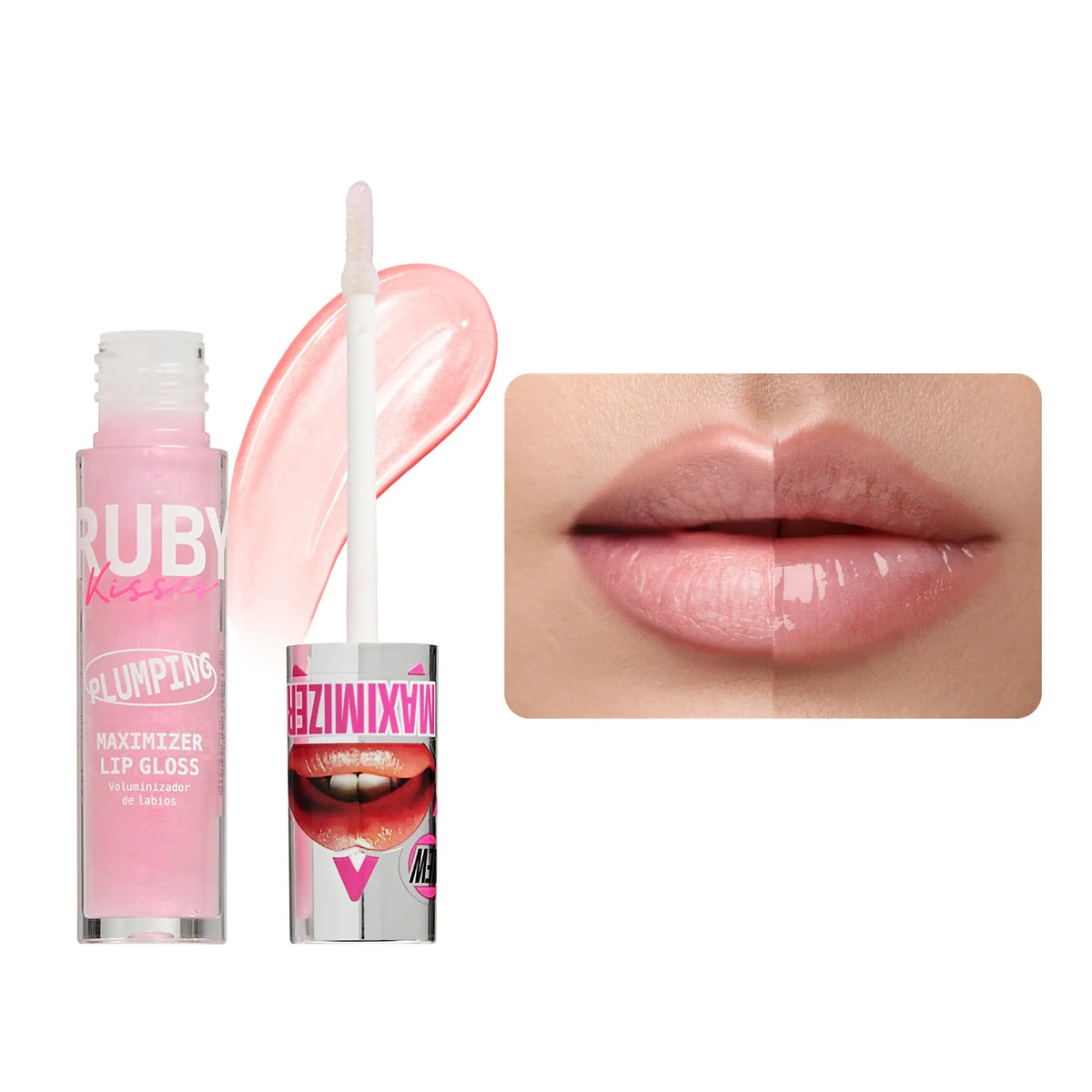 Ruby Kisses Plumping Lip Gloss - Bubble Gum
