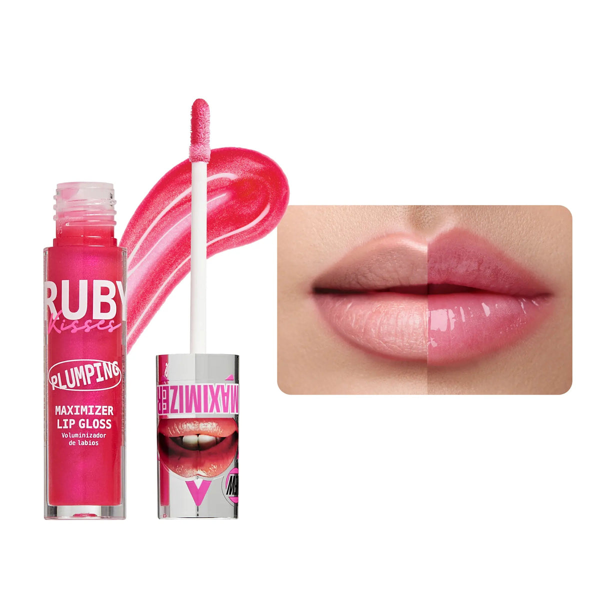 Ruby Kisses Plumping Lip Gloss - Strawberry Kiss