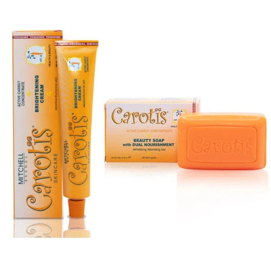 Carotis Dual Nourishment Beauty Soap 2.82oz Carotis Skin Brightening Cream