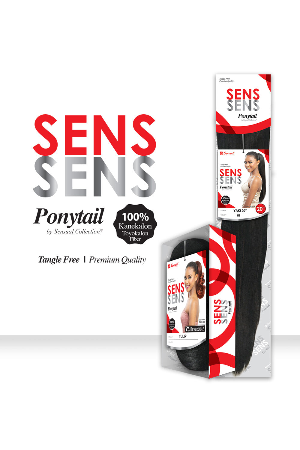 Sens Jerry Curl Ponytail alternate